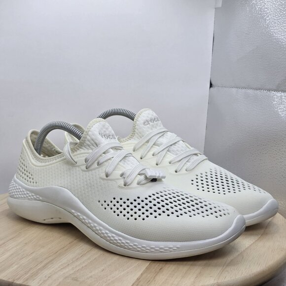 Mens Size 8 - CROCS LiteRide 360 Pacer 206715 Running Casual Shoes White - Picture 5 of 9